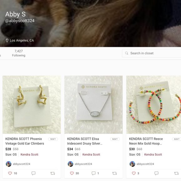 KENDRA SCOTT Elisa Necklace & Elle Earrings PSA! - Picture 15 of 16